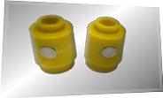 YELLOW 1x1 Round magnets kit (2 Pcs.)